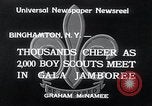 Immagine di Boy Scout Jamboree Binghamton New York USA, 1934, secondo 8 filmato di repertorio 65675029832