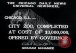 Immagine di Giardino zoologico Chicago Illinois USA, 1934, secondo 6 filmato di repertorio 65675029834