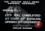 Immagine di Giardino zoologico Chicago Illinois USA, 1934, secondo 8 filmato di repertorio 65675029834