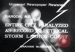 Image Tornado's suite Bangor Maine USA, 1934, de la seconde 1 séquences d'archives historiques vidéo 65675029836