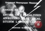 Image Tornado's suite Bangor Maine USA, 1934, de la seconde 3 séquences d'archives historiques vidéo 65675029836
