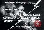 Image Tornado's suite Bangor Maine USA, 1934, de la seconde 6 séquences d'archives historiques vidéo 65675029836
