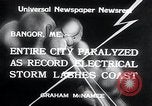Image Tornado's suite Bangor Maine USA, 1934, de la seconde 7 séquences d'archives historiques vidéo 65675029836