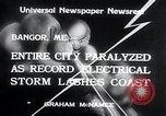 Image Tornado's suite Bangor Maine USA, 1934, de la seconde 8 séquences d'archives historiques vidéo 65675029836