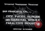 Immagine di Unione sciopero San Francisco California USA, 1934, secondo 1 filmato di repertorio 65675029844