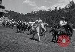 Immagine di Buffalo americana Round-up South Dakota United States USA, 1934, secondo 5 filmato di repertorio 65675029846