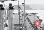 Standbild Italiener willkommen Die USS Arkansas (BB-33) zu Besuch in Neapel Neapel Italien, 1934, aus Sekunde 38 historischem Filmmaterial Videoclip 65675029860
