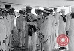 Standbild Italiener willkommen Die USS Arkansas (BB-33) zu Besuch in Neapel Neapel Italien, 1934, aus Sekunde 44 historischem Filmmaterial Videoclip 65675029860