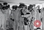 Standbild Italiener willkommen Die USS Arkansas (BB-33) zu Besuch in Neapel Neapel Italien, 1934, aus Sekunde 48 historischem Filmmaterial Videoclip 65675029860