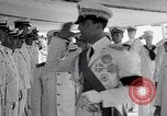 Standbild Italiener willkommen Die USS Arkansas (BB-33) zu Besuch in Neapel Neapel Italien, 1934, aus Sekunde 55 historischem Filmmaterial Videoclip 65675029860