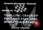 Standbild dirt track Rennen Hohokus New Jersey USA, 1934, aus Sekunde 3 historischem Filmmaterial Videoclip 65675029862
