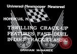 Standbild dirt track Rennen Hohokus New Jersey USA, 1934, aus Sekunde 7 historischem Filmmaterial Videoclip 65675029862