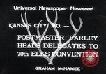 Standbild 70 Nationalen Elche Übereinkommen Kansas City Missouri USA, 1934, aus Sekunde 3 historischem Filmmaterial Videoclip 65675029863