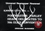 Standbild 70 Nationalen Elche Übereinkommen Kansas City Missouri USA, 1934, aus Sekunde 9 historischem Filmmaterial Videoclip 65675029863