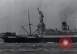 Image of Statue of Liberty Ellis Island New York USA, 1935, second 7 stock footage video 65675029869