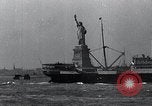 Image of Statue of Liberty Ellis Island New York USA, 1935, second 10 stock footage video 65675029869