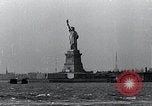 Image of Statue of Liberty Ellis Island New York USA, 1935, second 16 stock footage video 65675029869