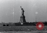 Image of Statue of Liberty Ellis Island New York USA, 1935, second 20 stock footage video 65675029869