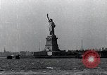 Image of Statue of Liberty Ellis Island New York USA, 1935, second 21 stock footage video 65675029869