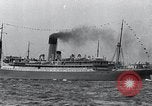 Standbild Ozeanriesen New York United States USA, 1935, aus Sekunde 36 historischem Filmmaterial Videoclip 65675029870