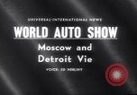 Image Earls Court Motor Show Londres Angleterre, 1959, de la seconde 4 séquences d'archives historiques vidéo 65675029873
