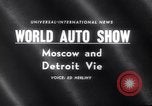 Image Earls Court Motor Show Londres Angleterre, 1959, de la seconde 5 séquences d'archives historiques vidéo 65675029873