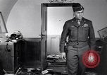 Image of Adolf Hitler's office and stolen Nazi art Bavaria Germany, 1945, second 15 stock footage video 65675029882