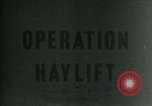 Standbild Haylift Betrieb Western United states USA, 1948, aus Sekunde 1 historischem Filmmaterial Videoclip 65675029883
