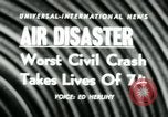 Immagine di Incidente aereo Oceano atlantico, 1956, secondo 15 filmato di repertorio 65675029890