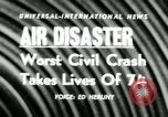 Immagine di Incidente aereo Oceano atlantico, 1956, secondo 16 filmato di repertorio 65675029890