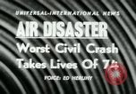 Immagine di Incidente aereo Oceano atlantico, 1956, secondo 18 filmato di repertorio 65675029890