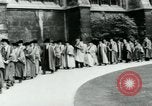 Standbild Harry S Truman Oxford England Vereinigtes Königreich, 1956, aus Sekunde 16 historischem Filmmaterial Videoclip 65675029891