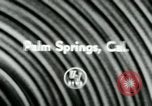 Standbild amerikanische Taucher Palm Springs California USA, 1956, aus Sekunde 4 historischem Filmmaterial Videoclip 65675029894