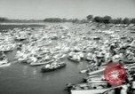 Image of carp fishing contest Michigan United States USA, 1956, second 4 stock footage video 65675029895