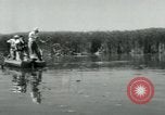 Image of carp fishing contest Michigan United States USA, 1956, second 18 stock footage video 65675029895