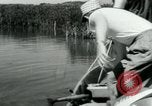 Image of carp fishing contest Michigan United States USA, 1956, second 24 stock footage video 65675029895