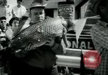 Image of carp fishing contest Michigan United States USA, 1956, second 35 stock footage video 65675029895