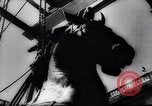 Image of horse statue Rome Italy, 1937, second 12 stock footage video 65675029900