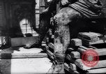 Image of horse statue Rome Italy, 1937, second 21 stock footage video 65675029900