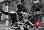 Image of horse statue Rome Italy, 1937, second 29 stock footage video 65675029900