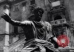 Image of horse statue Rome Italy, 1937, second 33 stock footage video 65675029900