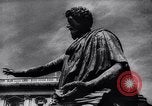 Image of horse statue Rome Italy, 1937, second 36 stock footage video 65675029900