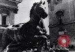 Image of horse statue Rome Italy, 1937, second 44 stock footage video 65675029900