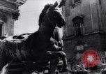 Image of horse statue Rome Italy, 1937, second 45 stock footage video 65675029900
