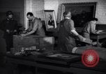 Image of Shipping art to Germany Brooklyn New York City USA, 1944, second 12 stock footage video 65675029901