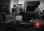 Image of Shipping art to Germany Brooklyn New York City USA, 1944, second 14 stock footage video 65675029901