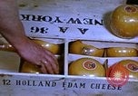 Image of cheese and tulip bulbs Netherlands, 1940, second 13 stock footage video 65675029904