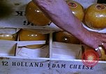 Image of cheese and tulip bulbs Netherlands, 1940, second 18 stock footage video 65675029904