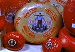 Image of cheese and tulip bulbs Netherlands, 1940, second 25 stock footage video 65675029904