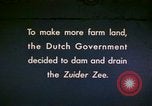Image of Zuider Zee inlet Netherlands, 1952, second 1 stock footage video 65675029905